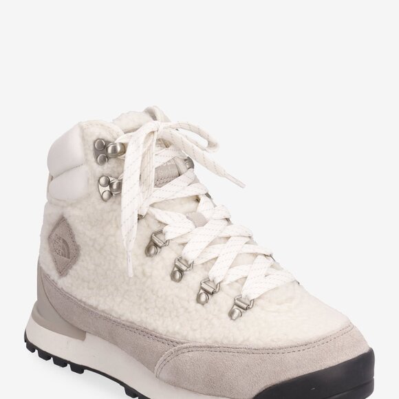 NEW THE NORTH FACE THE NORTH FACE Back To Ber Pile Boots white/silver grey 864tn - Picture 6 of 9